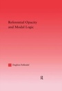 Cover: Referential Opacity and Modal Logic - Routledge