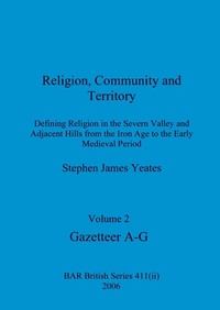 Enlarge image Cover: Religion, Community and Territory, Volume 2 - British Archaeological Reports Oxford Ltd