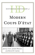 Cover: Historical Dictionary of Modern Coups d'etat - Rowman & Littlefield Publishers