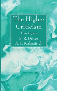 Enlarge image Cover: The Higher Criticism - Wipf & Stock Publishers