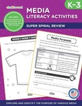 Cover: Media Literacy Activities Grades K-3 - Chalkboard Publishing Inc