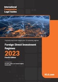 Cover: ICLG - Foreign Direct Investment Regimes 2023 - Global Legal Group Ltd