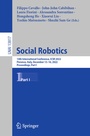Cover: Social Robotics - Springer