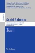 Cover: Social Robotics - Springer