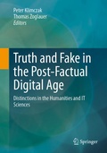 Cover: Truth and Fake in the Post-Factual Digital Age - Springer