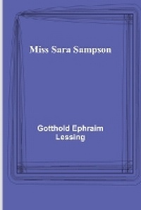 Abbildung von: Miss Sara Sampson - ALPHA EDITION