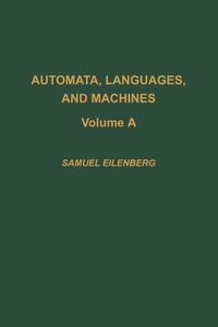 Enlarge image Cover: Automata, Languages, and Machines - Academic Press