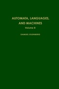 Cover: Automata, Languages, and Machines - Academic Press