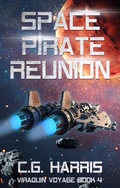 Cover: Space Pirate Reunion (Viraquin Voyage, #4) - Hot Chocolate Press