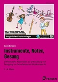 Cover: Instrumente, Noten, Gesang - Persen Verlag in der AAP Lehrerwelt GmbH