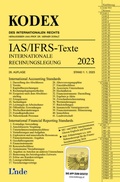Cover: KODEX Internationale Rechnungslegung IAS/IFRS - Texte 2023 - Linde