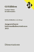 Cover: GI LNI Dissertations Band 22 - Ausgezeichnete Informatikdissertationen 2021 - K&ouml;llen