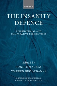 Abbildung von: The Insanity Defence - OUP eBook