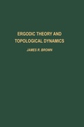 Cover: Ergodic Theory and Topological Dynamics - Academic Press