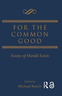 Enlarge image Cover: For the Common Good - Routledge