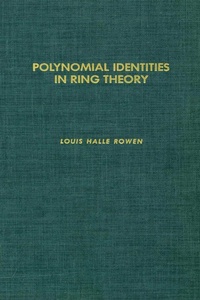 Enlarge image Cover: Polynomial Identities in Ring Theory - Academic Press