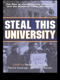 Enlarge image Cover: Steal This University - Routledge