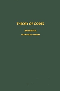 Enlarge image Cover: Theory of Codes - Academic Press