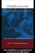 Cover: Childhood and Postcolonization - Routledge