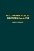 Cover: Real-variable Methods in Harmonic Analysis - Academic Press