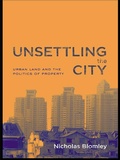 Cover: Unsettling the City - Routledge