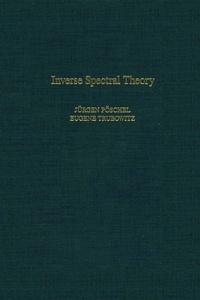 Abbildung von: Inverse Spectral Theory - Academic Press