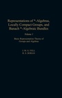 Cover: Representations of *-Algebras, Locally Compact Groups, and Banach *-Algebraic Bundles: Volume 1 - Academic Press
