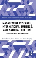 Cover: Management Research, International Business, and National Culture - Routledge