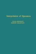 Cover: Interpolation of Operators: Volume 129 - Academic Press
