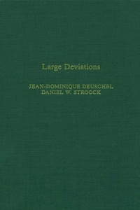 Enlarge image Cover: Large Deviations - Academic Press