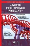 Cover: Advanced Problem Solving Using Maple - Chapman & Hall/CRC