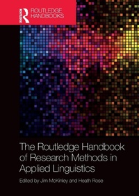 Enlarge image Cover: The Routledge Handbook of Research Methods in Applied Linguistics - Routledge