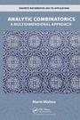 Cover: Analytic Combinatorics - Chapman & Hall/CRC