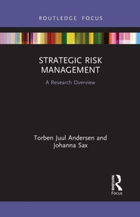 Enlarge image Cover: Strategic Risk Management - Routledge