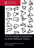 Cover: The Routledge Companion to Actor-Network Theory - Routledge