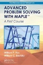 Cover: Advanced Problem Solving with Maple - Chapman & Hall/CRC
