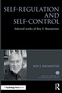 Enlarge image Cover: Self-Regulation and Self-Control - Routledge