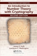 Cover: An Introduction to Number Theory with Cryptography - Chapman & Hall/CRC