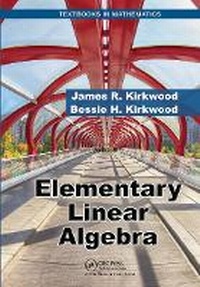 Abbildung von: Elementary Linear Algebra - Chapman & Hall/CRC