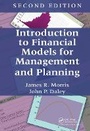 Cover: Introduction to Financial Models for Management and Planning - Chapman & Hall/CRC