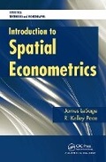 Cover: Introduction to Spatial Econometrics - Chapman & Hall/CRC