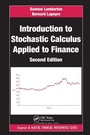 Cover: Introduction to Stochastic Calculus Applied to Finance - Chapman & Hall/CRC