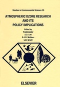 Cover: Atmospheric Ozone Research and Its Policy Implications - Elsevier