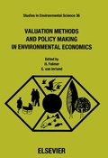 Cover: Valuation Methods and Policy Making in Environmental Economics - Elsevier
