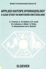 Cover: Applied Isotope Hydrogeology - Elsevier