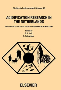 Enlarge image Cover: Acidification Research in the Netherlands - Elsevier