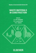 Cover: Waste Materials in Construction - Elsevier