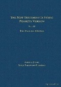 Cover: The New Testament in Syriac: Peshitta Version - Gorgias Press