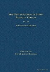 Enlarge image Cover: The New Testament in Syriac: Peshitta Version - Gorgias Press