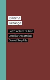 Abbildung von: Lyrische Gesänge - Books on Demand